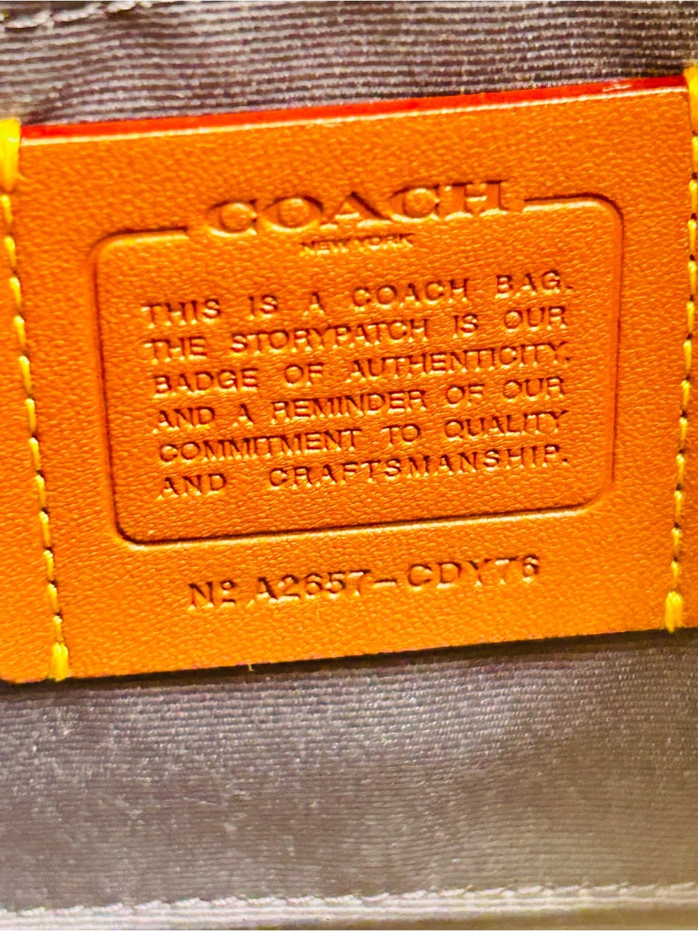 Coach Loved Denim Terri W/All Charms Crossbody/ Shoulder Bag - Picture 9 of 14